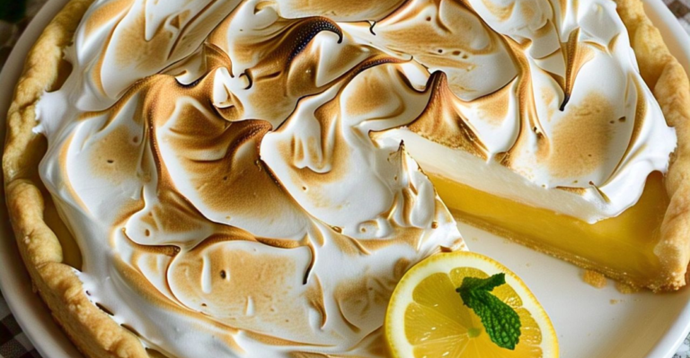 Torta de Limão com Merengue