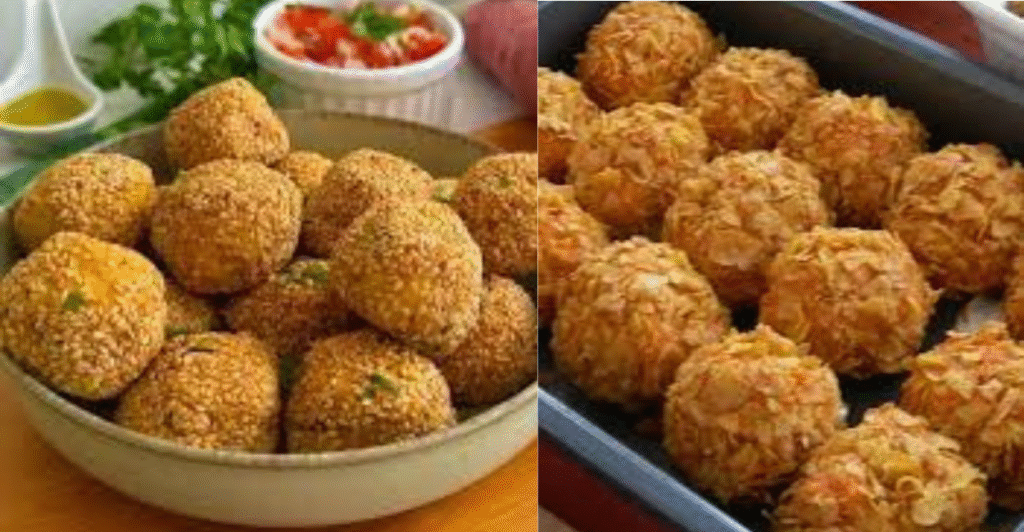 Bolinho de Batata-Doce Crocante