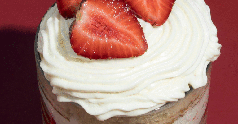 Merengue de Morango