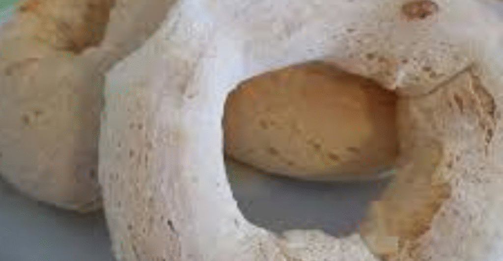 As rosquinhas de polvilho