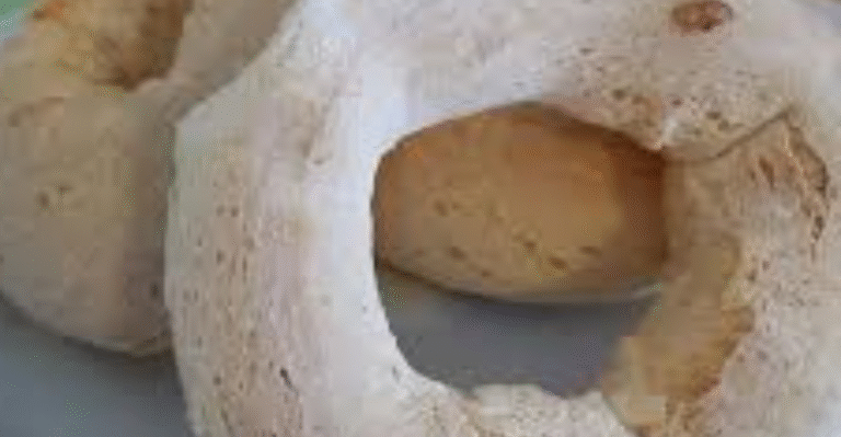 As rosquinhas de polvilho