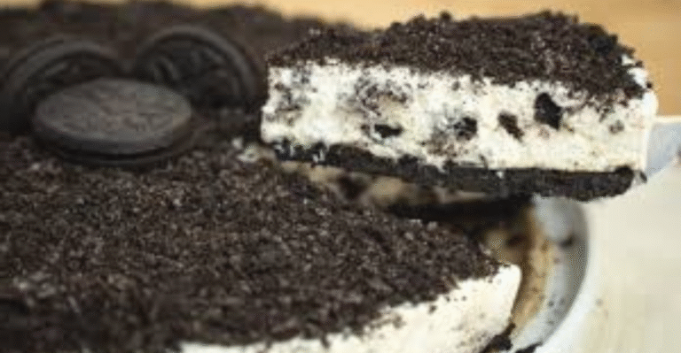 Torta Oreo Cremosa - sem forno